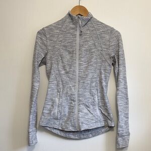 lululemon athletica Gray Zip-Up Hoodie
